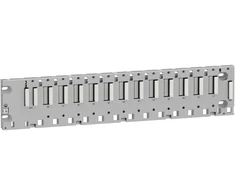 Schneider Electric BMXXBP1200, Pagrindo plokštė, Sidabrinė, 1 vnt., 1,27 kg