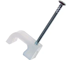 Schneider Electric 2106003 Nagelschellen Bündel-O Fest 5 mm UV-stabilisiert halogenfrei Klar