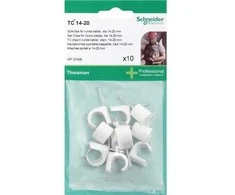 SCHNEIDER ELECTRIC THORSMAN TC 14-20 VINŲ SEGIKLIS, 10 VNT., Baltas, VARTOTOJŲ PAKUOTĖ