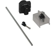 „Schneider Electric“ rinkinys IP54 Juodas rankenos velenas priekinis GV3P