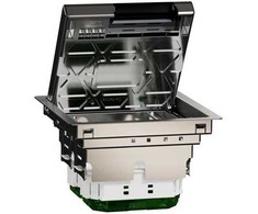 Schneider Electric Grindų dėžutė M, metalinė, 4 modulių, IP20