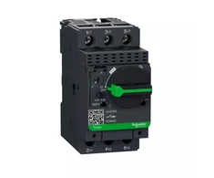 Schneider Electric Schneider Motociklų jungiklis su mygtuku 0.25-0.4A sraigtiniai terminalai - GV2P03