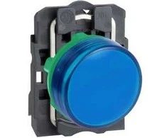 Schneider Electric Signalinė lemputė 22mm mėlyna 24V AC / DC (XB5AVB6)
