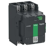 Schneider Electric TeSys F LC1G265 kontaktorius, 100–250 V AC/DC ritė, 3 polių, 385 A, 1 NO + 1 NC