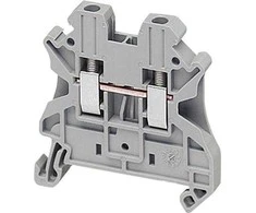 Schneider NSYTRV22 2 laidų bėgio jungtis 2,5 mm pilka NSYTRV22 /50 vnt./
