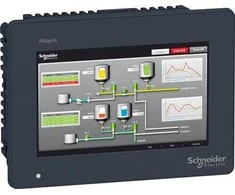 Schneider Electric HMIDT serijos „Magelis GTU“ jutiklinis HMI – 7 colių TFT ekranas, 800 x 480 pikselių