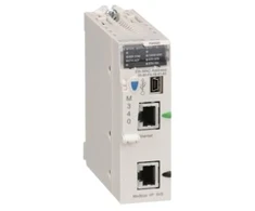 Schneider Electric „Modicon M340“, 4096 KB procesorius „Modbus“ ir „Ethernet“, BMXP342020