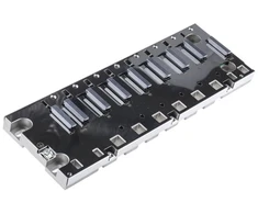 Schneider Electric Modicon M340 serijos pagrindinė plokštė, skirta naudoti su Modicon M340, pagrindinė plokštė, sidabrinė, 1 vnt., 790 g