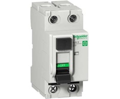 SCHNEIDER ELECTRIC Multi 9 GFP įžeminimo/nuotėkio srovės jungiklis 2P 40A 30mA A-SI klasė 480Y/270V