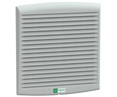 Schneider Electric „ClimaSys“ serijos filtro ventiliatorius, 24 V nuolatinė srovė, nuolatinės srovės veikimas, 262 m??/val. netrukdomas, IP54