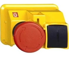 Schneider Electric Raudonų gaubtų saugos mygtukas (GV2K04)