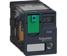 Schneider Electric Miniatur-Steckrelais 24VDC LED RXM4GB2BD