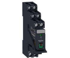 Schneider Electric Zelio RXG Relais mit LTB+ LED u.Sockel2 Wechsler RXG22B7PV