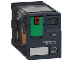 Schneider Electric Relpol Miniatiūrinė relė 2P 12A 24V AC (RXM2AB2B7)