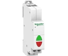 Schneider Electric „Schneider“ modulinė lempa raudona / žalia 12–48 V AC / DC iIL (A9E18335)