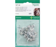 SCHNEIDER ELECTRIC Siūlių kaištis TC 7-10 1,6x25 - šviesiai pilkas - „pasidaryk pats“ - 20 vnt.