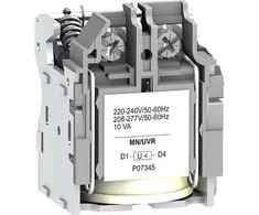 Schneider Electric ĮTAMPOS NUOLAIDOS JUNGIKLIS MN, COMP NSX, 250 VDC