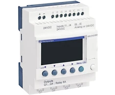 Schneider Electric „Schneider“ programuojama relė 24 V DC „Zelio Logic“ (SR2B121BD)