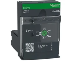 SCHNEIDER ELECTRIC Srovės modulis 0,15-0,6 A valdymo įtampa 24 VDC, skirtas TeSys variklio starterio moduliui U