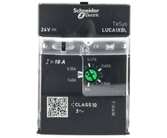 Schneider Electric Schneider Trigdiklio blokas 3 polių variklio apsauga 0,35-1,4A 24V DC (LUCA1XBL)