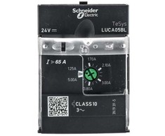 Schneider Electric Schneider 3-polių atpalaidavimo blokas variklio apsaugai 1,25-5A 24V DC (LUCA05BL)