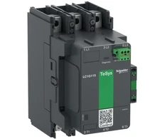 Schneider Electric TeSys F LC1G185 Kontaktorius, 100–250 V kintamosios / nuolatinės srovės ritė, 3 polių, 305 A, 1 NO + 1 NC