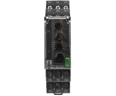 Schneider Electric „Harmony Time“ serijos ant DIN bėgelio montuojama laikmačio relė, 24–240 V AC/DC, 1 kontakto, 0,05–1 s,