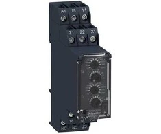 Schneider Electric „Harmony Time“ serijos ant DIN bėgelio montuojama laikmačio relė, 24–240 V AC/DC, 1 kontakto, 0,05–1 s,