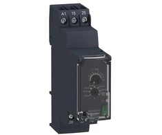 Schneider Electric „Harmony Time“ serijos ant DIN bėgelio montuojama laikmačio relė, 24–240 V AC/DC, 1 kontakto, 0,05–1 s,