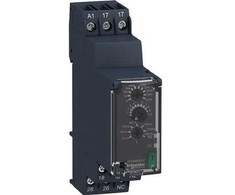 „Schneider Electric Harmony Time“ serijos ant DIN bėgelio montuojama laikmačio relė, 24–240 V AC/DC, 2 kontaktų, 0,05–1 s,
