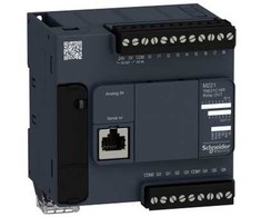 Schneider „Modicon M221-16“ (TM221C16R) 16 kanalų relinis įvesties/išvesties programuojamas valdiklis