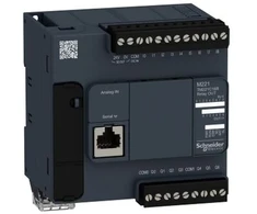 Schneider „Modicon M221-16“ (TM221C16R) 16 kanalų relinis įvesties/išvesties programuojamas valdiklis