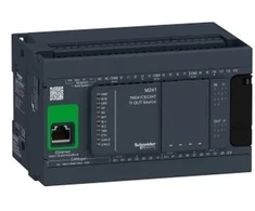 Schneider „Modicon M241-24I/O“ (TM241CEC24T) programuojamas loginis valdiklis, 24 įėjimų/išėjimų, PNP tranzistorius, Ethernet/CANopen