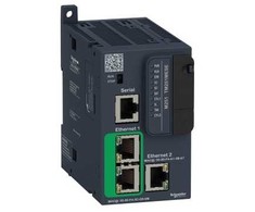 Schneider Programuojamas valdiklis 21 įėjimo/išėjimo 24 V nuolatinės srovės 2 x Ethernet M251 (TM251MESE)