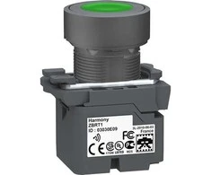 Schneider Electric Harmony XB5R belaidė ir be akumuliatoriaus mygtuko galvutė su siųstuvu Žalias Plastic ZB5RTA3