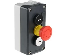 Schneider Electric XALD328 Aufbaugehäuse 3 Drucktaster 1OE 2S