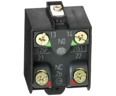 Telemecanique Sensors „Schneider Electric“ pagalbinio kontakto 1Z 1R galinio skydelio tvirtinimas (XE2SP2151)