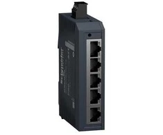 Šakotuvas Schneider Electric Modicon, nevaldomas 5 prievadų tinklo komutatorius RJ-45