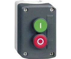 Schneider Electric spyruoklinio grąžinimo mygtuko valdymo stotelė, polikarbonatas, žalia, raudona, įvestis/išvestis, IP66, IP67, IP69K