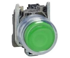 Schneider Electric Valdymo mygtukas 22mm žalias su grįžimu 1Z (XB4BP31)