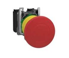 Schneider Electric 22 mm 2R IP66 apsaugos mygtukas sukant XB5AS8444