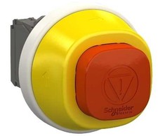 Schneider Electric Schneider Harmony XB5 Pilnas avarinio sustabdymo mygtukas E.Stop su apšvietimu Ttr 24V W/R 1NO XB5AS84W3B41