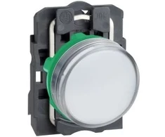 Schneider Electric Lampa sygnalizacyjna LED fi 22mm 230-240V AC balta (XB5AVM1)