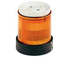 Schneider Electric Harmony XVB serijos gintaro spalvos pastovaus efekto švyturėlis, 250 V, kaitrinė / LED lemputė, kintamoji srovė, IP65
