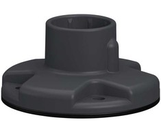 Schneider Electric Schneider Uniwersalny element montażowy, kolumna świetlna, plastikowa płyta mocująca, pilka, Harmony XVB7, XVZ01