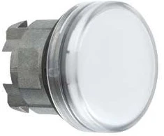 Schneider Electric Signalinės lempos galvutė 22mm, balta (ZB4BV01)