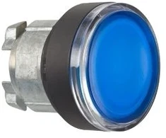 Schneider Electric ZB4BW3637 Frontelement flach blau f.Leuchtdruckt. LED D22 o.Rastung
