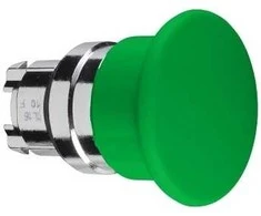 Schneider Electric Žalios grybų mygtukas su grįžimu (ZB4BC3)