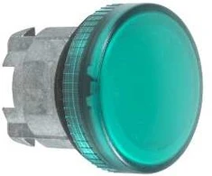 Schneider Electric ZB4, mygtukas, žalias, universalus LED, IP66, IK06, I klasė