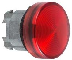 Schneider Electric Signalinių lempučių gaubtelis 22 mm raudona (ZB4BV04)
